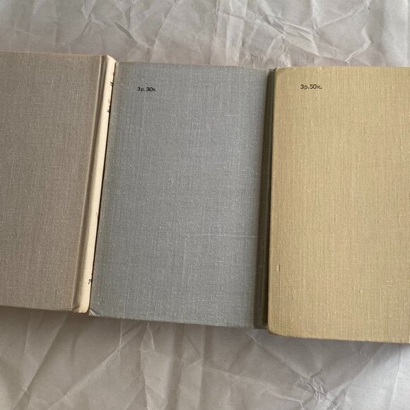 Vntg A. Dumas "The Vicomte of Bragellone/10 Years After" 3 volms in Russian NEW - Picture 10 of 13